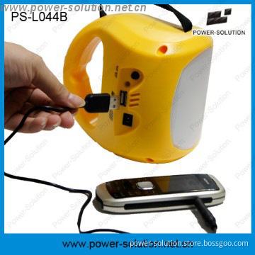 cheap price led solar lamp with radio, USB mobile phone charger